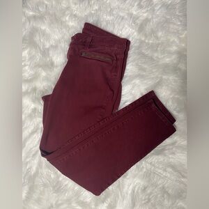Michael Kors ,burgundy jeans, size 10, cb73v